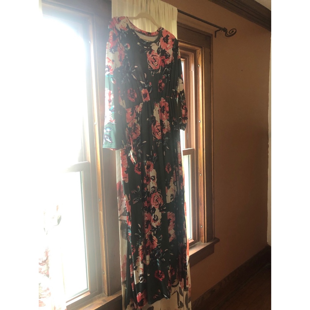 Floral maxi
